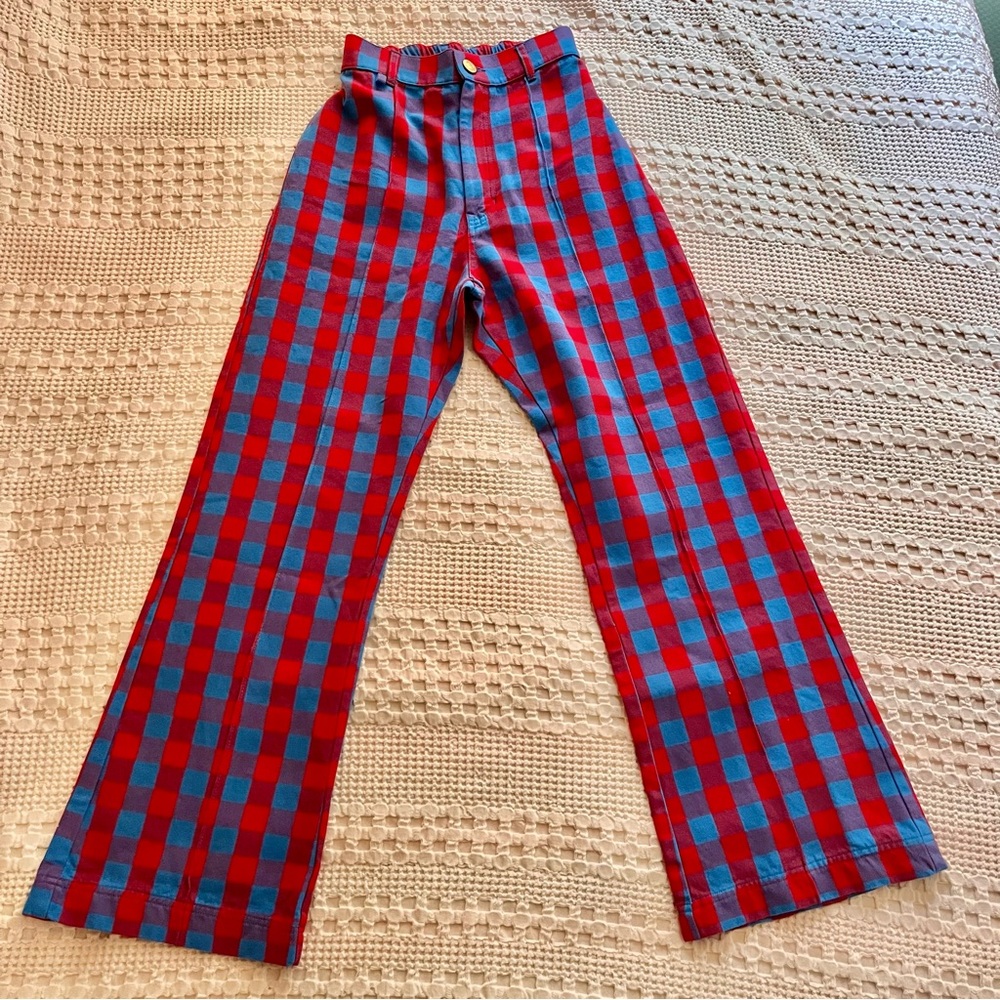 Big Bud Press gingham western pants NWOT!